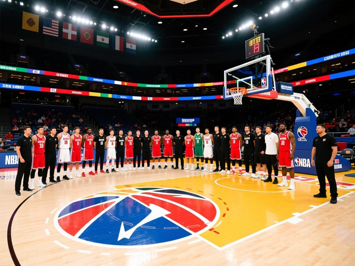 众多国家篮球巨星集结备战，争夺荣耀  第2张