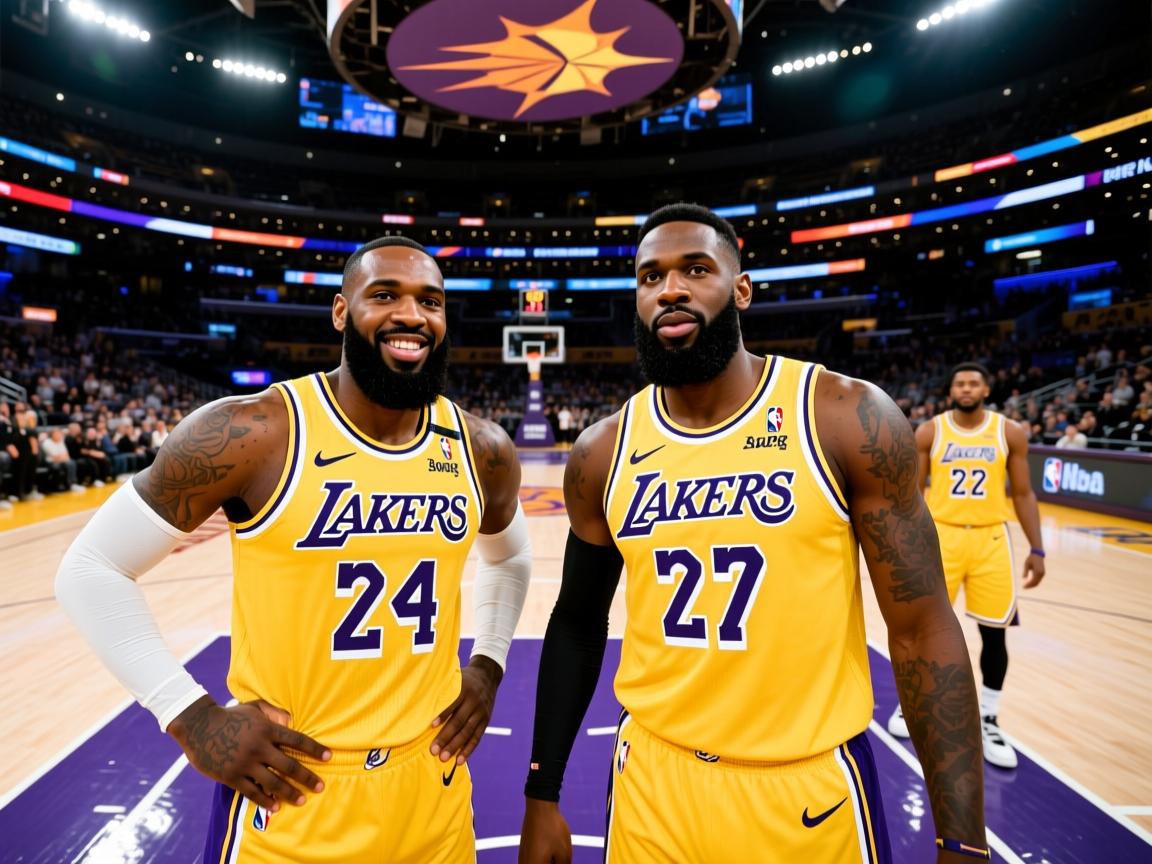 湖人双星领衔逆袭,逼平太阳 第3张